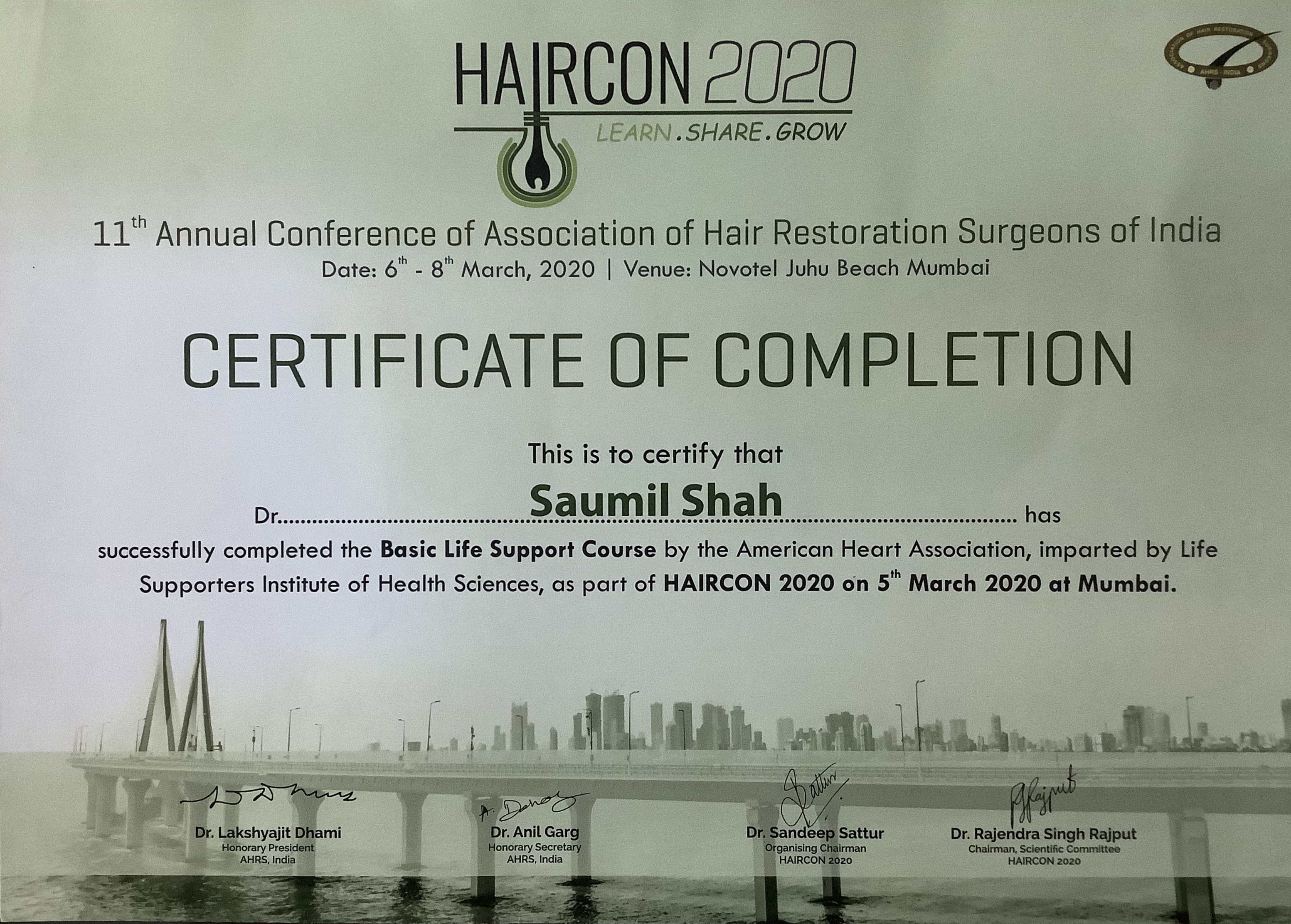 Haircon BLS course