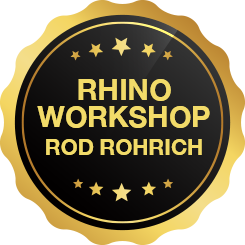 Rhino workshop Rod Rohrich